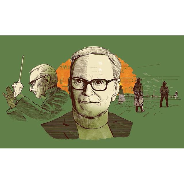 My portrait of Ennio Morricone for his interview on the SIAE's website is online.
www.siae.it
Direction by @olimpiazagnoli #enniomorricone #portrait #penandink #illustration #siae #maestro #music #onceuponatimeinthewest